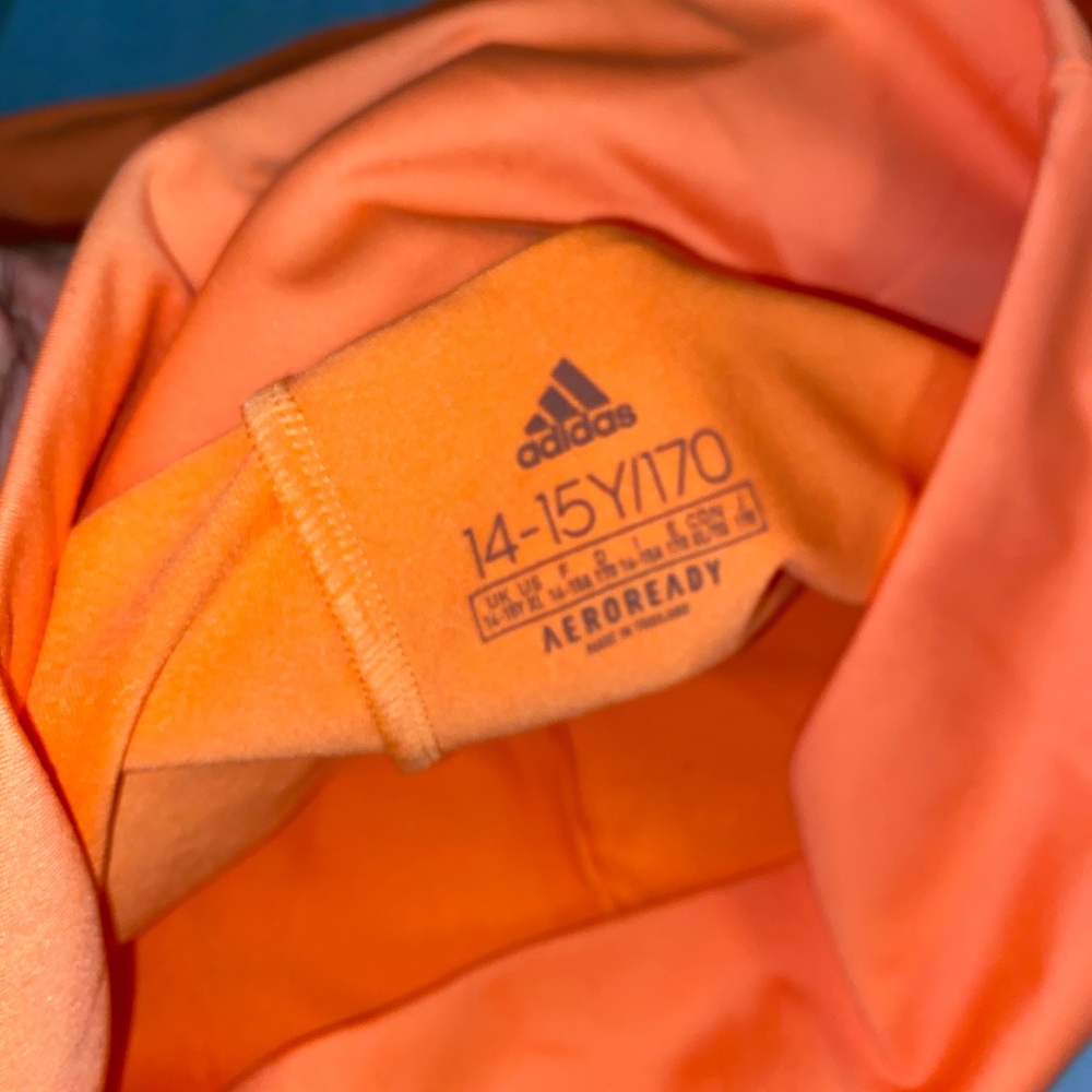 ADIDAS GIRLS RUFFLE SKORT - Picture 4 of 5